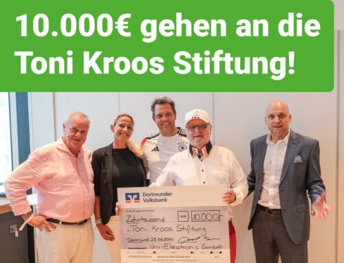 10.000€ für die Toni Kroos Stiftung